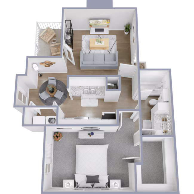 Unit B803 floor plan